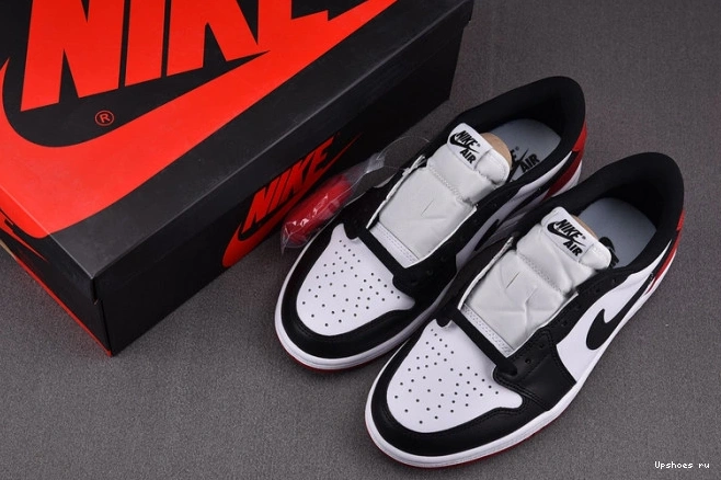 1 Black Low Jordan 553560-116 (GS) Toe 0223